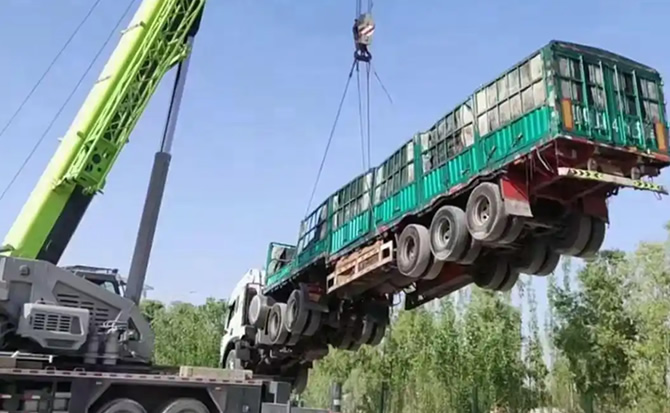 泌阳道路脱困救援案例